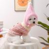 Petcircle Círculo para Mascotas Ropa para Perros y Gatos de Petcircle Suministros para Mascotas Otoño e Invierno Nuevo Suéter Rosa Trenzado