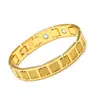Pulsera magnética de cocodrilo con patrón de escamas de dragón vintage de venta caliente transfronteriza al por mayor, pulseras magnéticas anchas para parejas al por mayor