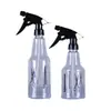 Venta al por mayor de fábrica regadera pequeña de 350 ml tijeras maceta rociadora botella rociadora de presión transparente regadera para tijeras de peluquería