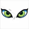 Adesivo de Carro Olhos de Diabo 3D Adesivo Refletivo Olho de Gato para Retrovisor de Carro Decoração de Personalidade para Carroceria Capa para Arranhões