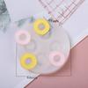 Molde creativo de silicona para dulces con forma de flor, accesorios de decoración para tartas de cumpleaños