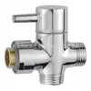 Válvula desviadora para grifo de ducha, interruptor divisor de tres vías, conector convertidor uno a dos, artículo popular transfronterizo