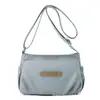 2024 Jierangshi Bolso de Hombro Simple Urbano Nuevo Bolso de Tela de Nylon de Moda Versátil