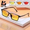 Gafas de Visión Nocturna para Miopía de Material Tr90 Gafas Anti Luz Azul Gafas de Sol Unisex Protección Ocular para Computadora y Gaming Competitivo