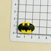 Desenho Animado Marvel Superman Homem-Aranha Máscara Escudo Resina Acessórios Cola Cremosa DIY Capa de Celular Caixa de Papelaria Adesivo