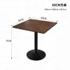 Juego de Mesa y Sillas de Restaurante Western Retro Mesa y Sillas para Bar Pub Comedor Comercial Mesa y Sillas de Comedor Fusionadas Barra de Comedor Cabina de Mesa y Sillas para Tienda de Catering