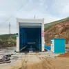 Sitios de Minas de Carbón Utilizan una Máquina Lavadora de Coches Tipo Pórtico con un Sistema de Calefacción Invernal Totalmente Automático para el Lavado de Ruedas de Vehículos