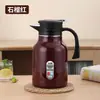 Tetera de acero inoxidable 304 de doble capa con aislamiento al vacío para uso en hotel y hogar, tetera para agua caliente de regalo, tetera aislada de gran capacidad