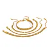 Pulsera Transfronteriza Estilo Ins de Acero Inoxidable Incrustada con Diamantes, Pulsera Personalizada Multicapa de Acero de Titanio con Circonita que No se Desvanece