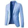 Conjunto de Terno Masculino para Comércio Exterior Transfronteiriço, Conjunto Casual de Duas Peças com Terno e Calça Europeu e Americano, Blazer de Terno para Casamento e Jantar para Homens
