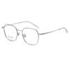 Armazón de Gafas para Hombre de Titanio Puro, Marco Grande de Titanio, Lente Plano, Patrón Tallado de Borde Ancho, Armazón de Gafas de Caja, Armazón de Gafas de Negocio Ultraligero