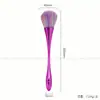 Pincel de Maquiagem Cruzado para Cintura Fina, Pincel Grande Único para Blush, Pincel Macio e Fofo para Pó Solto, Ferramenta de Beleza para Fixação e Esfumar Maquiagem