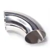 Codo de Acero Inoxidable 304 Wenxiang Pulido Regular Codo de Soldadura de 90 Grados Tubo Doblado Estampado Accesorios para Tuberías de Grado Sanitario Acabado Espejo 316