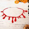 Collar de Halloween Joyería Fieltro Murciélago Araña Collar Adulto y Niños Decoración de Halloween Accesorios de Collar Ajustables