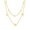 Joias de aço inoxidável em ouro 18K retrô europeu e americano, pulseira simples e versátil de concha em formato de coração para mulheres e meninas, alto senso