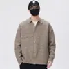 Cárdigan suéter para hombre con cuello, colección otoño/invierno 2026, con un estilo relajado y moderno, corte casual y versátil prenda de punto exterior