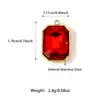Acessórios de Joias DIY Novos Transfronteiriços Coração Laço Acessórios de Pedras Preciosas Acessórios de Joias Quentes da Moda Feminina Ouro 18K