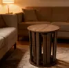 Bancos apilables para el hogar, comedor, dormitorio, bancos redondos, combinación de estilo chino simple, no ocupan espacio, se pueden guardar, bancos de comedor