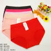 35.00 kg-90.00 kg algodón estampado simple talla grande cintura alta cadera triángulo ropa interior para mujer pantalones cómodos patrón de 5 yuanes