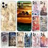 Funda para Teléfono iPhone15 Arquitectura de Pirámide de Castillo Paisaje