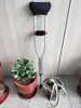 Fabricante Vende Muletas Axilares, Antideslizantes, Cómodo Reposabrazos de Terciopelo + Reposamanos, Duraderas, Portátiles y Saludables