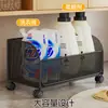 Estante de Almacenamiento para Gabinete de Baño con Ruedas para Detergente de Lavandería, Organizador de Artículos de Tocador para el Hogar