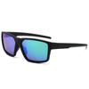 Gafas de Sol Ciclismo Polarizadas de Moda para Hombre y Mujer, Gafas de Sol para Pesca, Gafas Deportivas al Aire Libre con Pintura Elástica Transfronteriza Chapada en Película Real