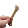 Cuchillo de dar forma color hueso recortador de cuero herramienta de sellado de bordes para presionar líneas hechas a mano DIY cuchillo de origami para dar forma y recortar cuero