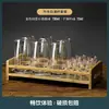 Juego de Copas de Licor Dispensador de Vino para el Hogar Copa de Vino Pequeña Caja de Regalo Juego de Vino Chino Decantador Medidor de Vino con Escala Copa de Vino