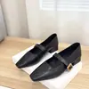 Zapatos Mary Jane cómodos de cuero suave estilo coreano, zapatos de mujer, tacón grueso, diseño nuevo, de una sola tira, punta poco profunda, punta cuadrada retro, zapatos planos
