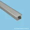 Luz Lineal Empotrada 10*10mm Ranura de Aluminio Luz para Armario Luz para Gabinete de Vino Luz para Gabinete Luz para Zapatero Ranura Tira de Luz Tira de Aluminio