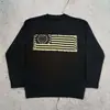 Tendencia de Moda Urbana Americana Trendy Vintage Retro Ajuste Holgado Slim y Versátil Casual Camiseta de Cuello Redondo
