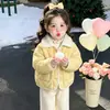 Chaqueta Infantil Transfronteriza 2026 Otoño/Invierno Nuevo Estilo Ropa Infantil Chaqueta de Algodón Acolchada Abrigo Cálido Infantil Dropshipping Moderno