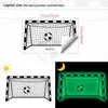Xino Yg-H712 Portería de Fútbol Interruptor Luminoso Pegatina Autoadhesiva Extraíble Decoración de Pared Pegatina para Habitación de Niños Dormitorio