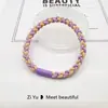 Anillo para el pelo trenzado trenzado simple coreano de colores, goma elástica para el pelo de mujer, color resorte de alta elasticidad, cuerda para el pelo al por mayor