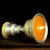 Lâmpada de manteiga eletrônica recarregável liga de Candelabro oito auspiciosos plug-in Lâmpada de Buda lâmpada doméstica sem fumaça lâmpada piloto LED