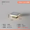 Luminária de Cabeça Solar para Coluna em Aço Inoxidável, Lâmpada de Jardim à Prova d'Água para Exterior, Lâmpada Elétrica para Coluna de Portão de Vila de Jardim, Lâmpada de Cerca