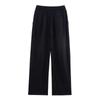 Pantalones Rectos con Cordones de Nueva Llegada para Combinar con Todo para Comercio Exterior Verano Estilo Europeo y Americano Moda Casual para Mujer