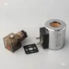 Bobina de Válvula Solenoide Hidráulica Mfb12-37Yc Mfz12-37Yc 24V Agujero Interior 23mm Longitud 51mm