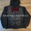 Streetwear Retro Harajuku Comercio Electrónico Transfronterizo Y2K Cardigan Gráfico Hip Hop Americano Cardigan Casual Chaqueta Deportiva