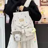 Mochila Nueva de Cuadros, Dulce Mochila Escolar para Estudiantes Universitarias, Bolso de Lona a Cuadros, Mochila de Viaje para Commuter de Nicho Ins