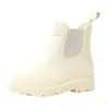 Botas de lluvia de moda cortas Xin Zhi Li para adultos, estilo nuevo, botas de lluvia de suela gruesa, botas elásticas de caña baja para pesca al aire libre