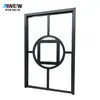 Ventas Directas de Fábrica Transfronterizas Ventanas de Sistema de Aleación de Aluminio, Ventanas Insonorizadas, Ventanas Batientes, Soporte para Decoración del Hogar Personalización de Puertas y Ventanas