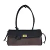 Bolso de axila acolchado estilo Chanel de lujo ligero coreano para mujer, otoño vintage chic versátil de alta gama, bolso de mano/bolso de hombro
