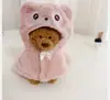 [Solo Ropa] Llavero Colgante Oso de Barcelona Muñeco de 12 cm Ropa de Sirvienta Ropa de Cama para Muñecas Tocado