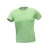 Camisas de Seda de Gelo de Alta Qualidade, Secagem Rápida, Manga Curta, Personalizadas com Cultura Corporativa, Camisetas Esportivas para Maratona, Uniformes de Festa, Formatura, Turma com Texto Impresso