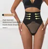 Pantalones de Verano Transpirables de Malla con Calados Europeos y Americanos de Cintura Alta Moldeadores de Cuerpo Sexy con Hilo Dental que Revela el Trasero