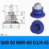 Ventosa de Sucção a Vácuo Taozhuo Sab22-40 Nbr-60 G1/4-Ig Sab60-125 Nbr Borracha de Silicone Importada