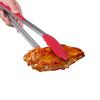 Pinza de silicona para alimentos, pinza para pan de 7, 9, 10 y 12 pulgadas, pinza para barbacoa, pinza para bistec, pinza para barbacoa, pinza para alimentos de cocina