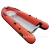 Fábrica Qingdao Haimai aleación de aluminio carcasa inferior bote inflable de rescate bote de asalto bote de goma bote de deriva kayak